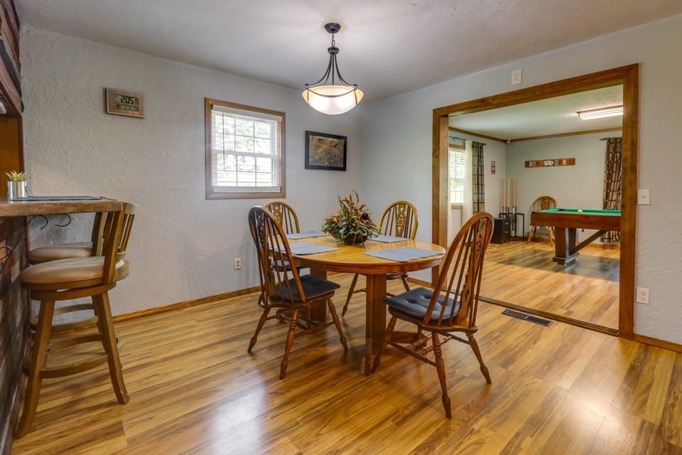 Charming Kaw Lake Country Home w/ Game Room! House in Oklahoma