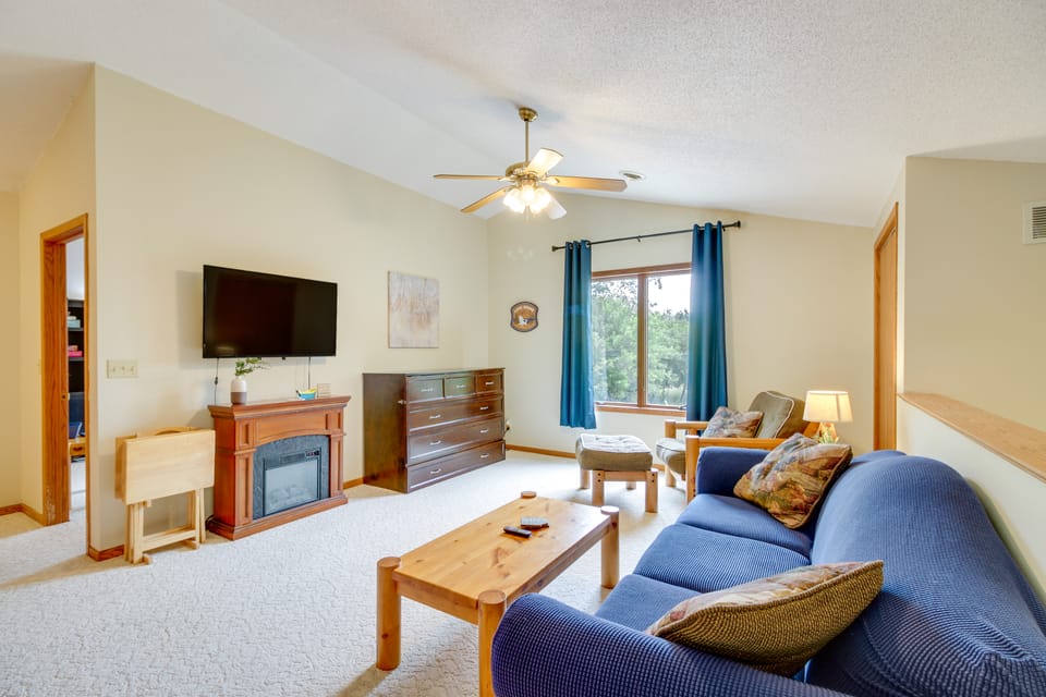 Richville Vacation Rental w/ Fire Pit: Near Trails Apartment in Minnesota