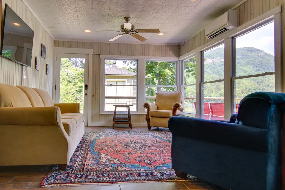 Lake Lure Getaway w/ Docks & Scenic Views! House in Lake Lure