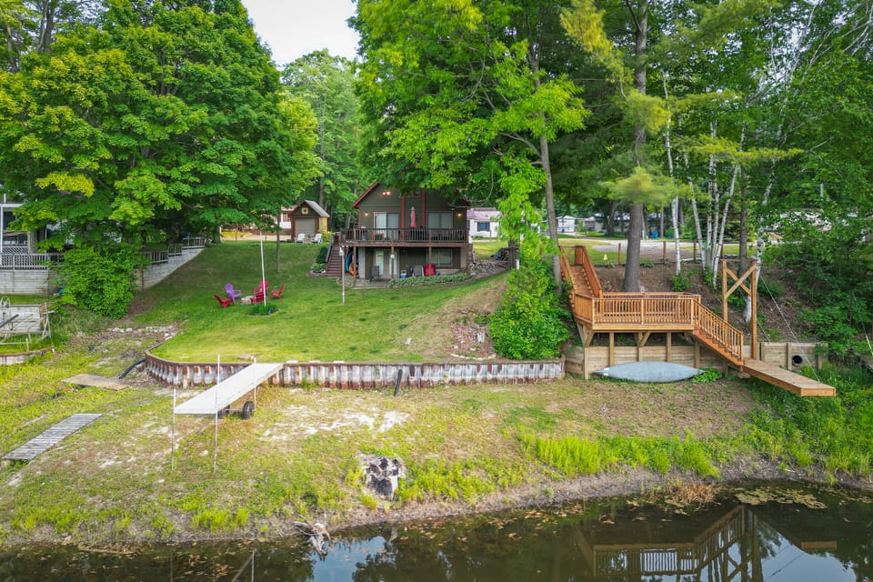 Lakefront Cabin on Secord Lake | Sleeps 6 House in Michigan