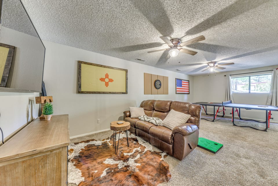 1 Mi to Ski Slopes: Alto Escape w/ Game Room! Apartment in Alto