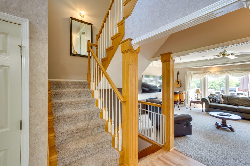 Sibley Home w/ Game Room & Expansive Yard! Apartment in Missouri