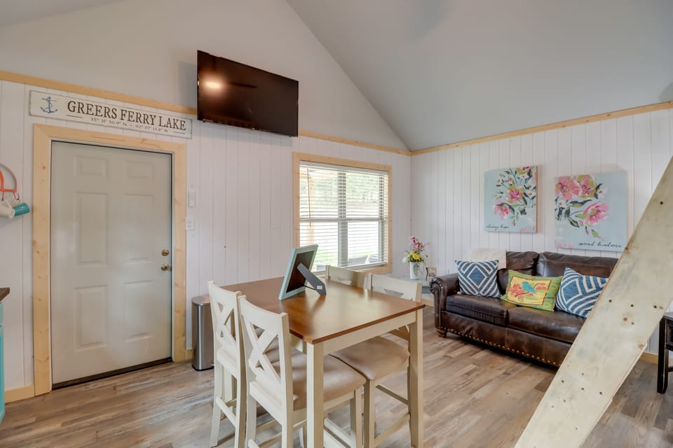 Studio Cabin in Higden: Boating, Fishing & More! Apartment in Greers Ferry Lake