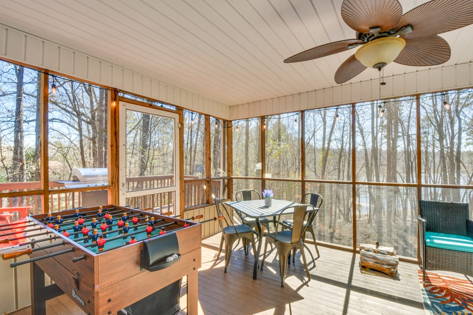 Clemson Game Day Retreat on Lake Hartwell House in Lake Hartwell