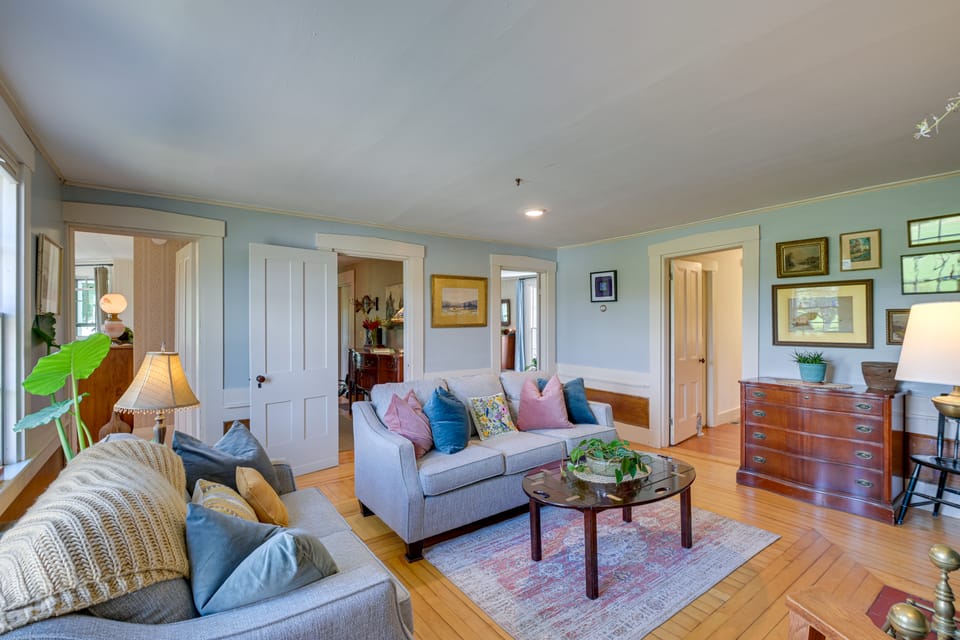 Springvale Farm: Freedom Home with Hiking Trail! House in Maine