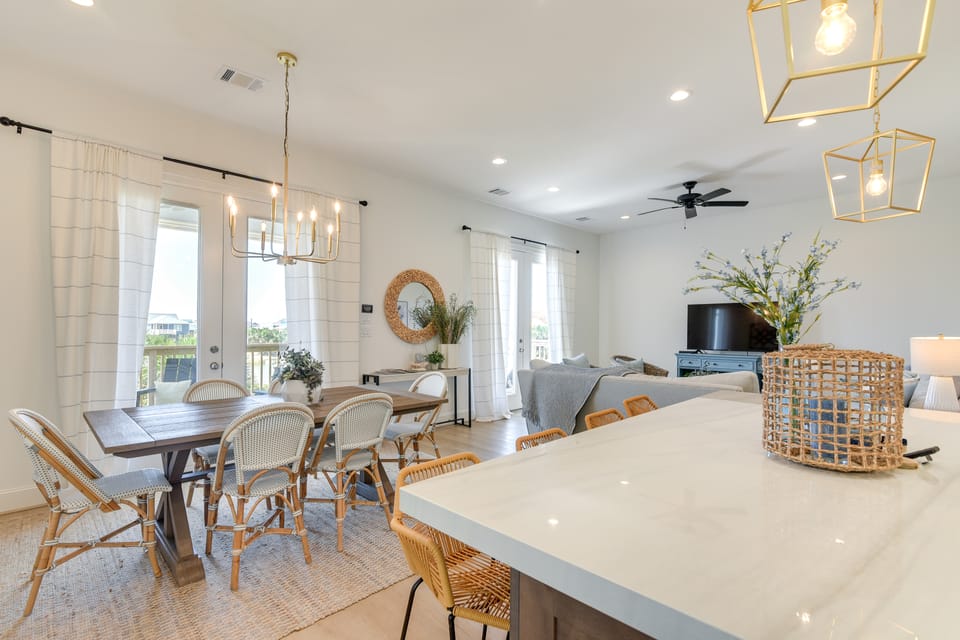 Near Terramar Beach! Family Getaway w/ Balcony House in Galveston Island