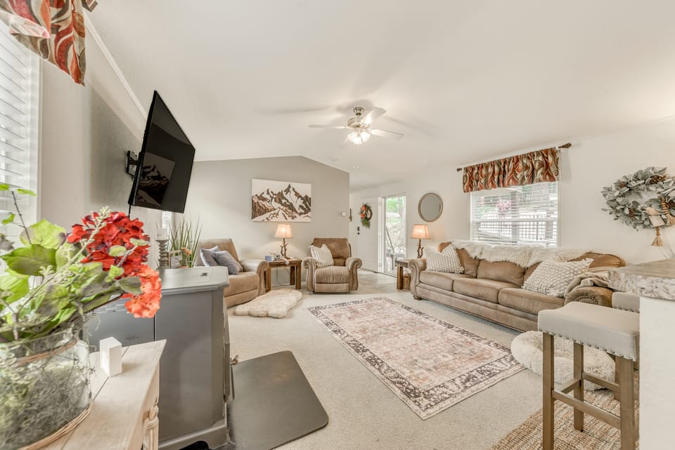 Peaceful Cloudcroft Vacation Rental: Walk to Shops House in Cloudcroft