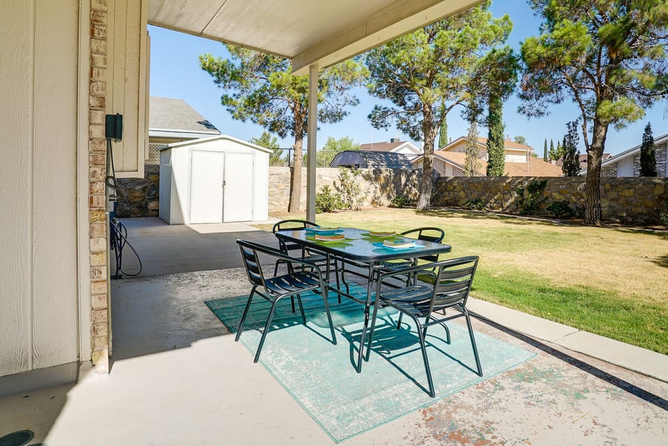 El Paso Vacation Rental w/ Spacious Yard, Patio! House in El Paso