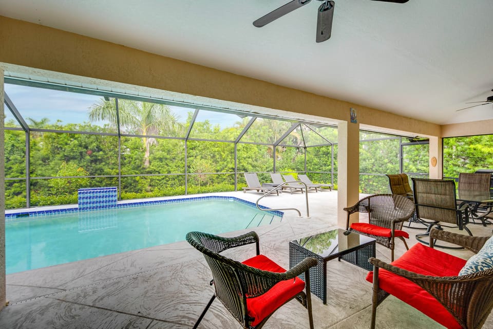 0.2 Mi to Beach: Marco Island Home w/ Heated Pool House in Marco Island