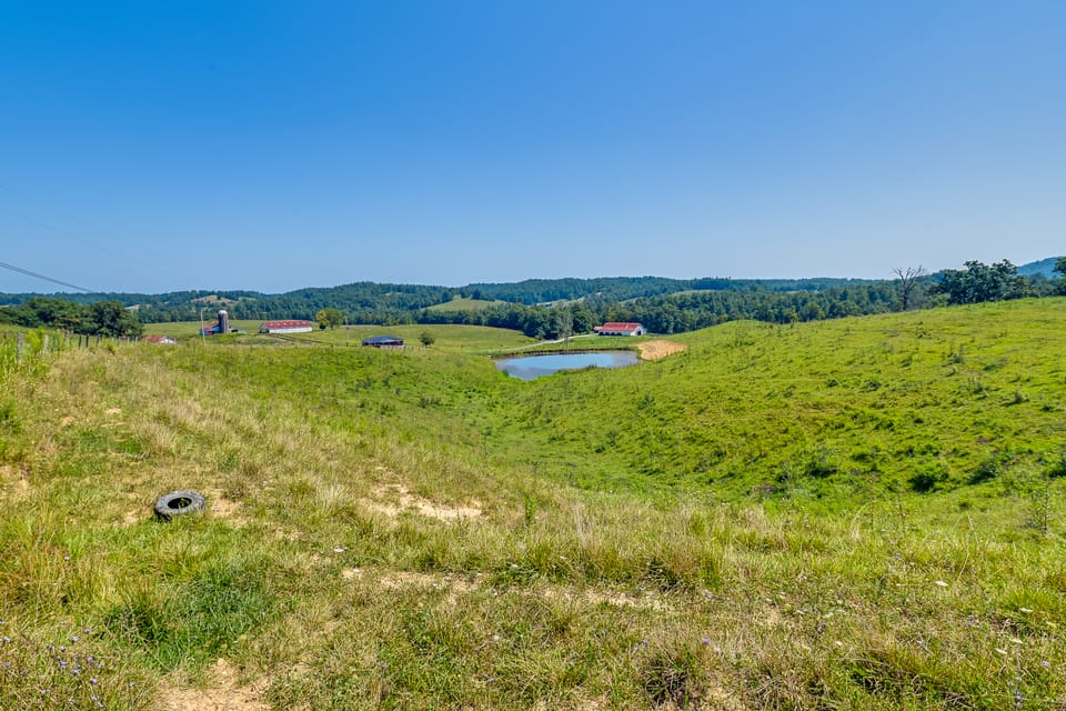 Creek, Trails & Falls! Rural Red River Gorge Cabin House in Kentucky