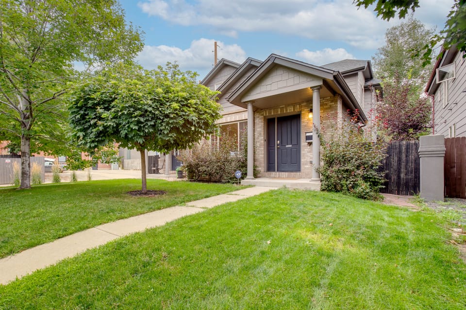 1 Mi to Dtwn: Stylish Denver Home w/ Patio House in Denver
