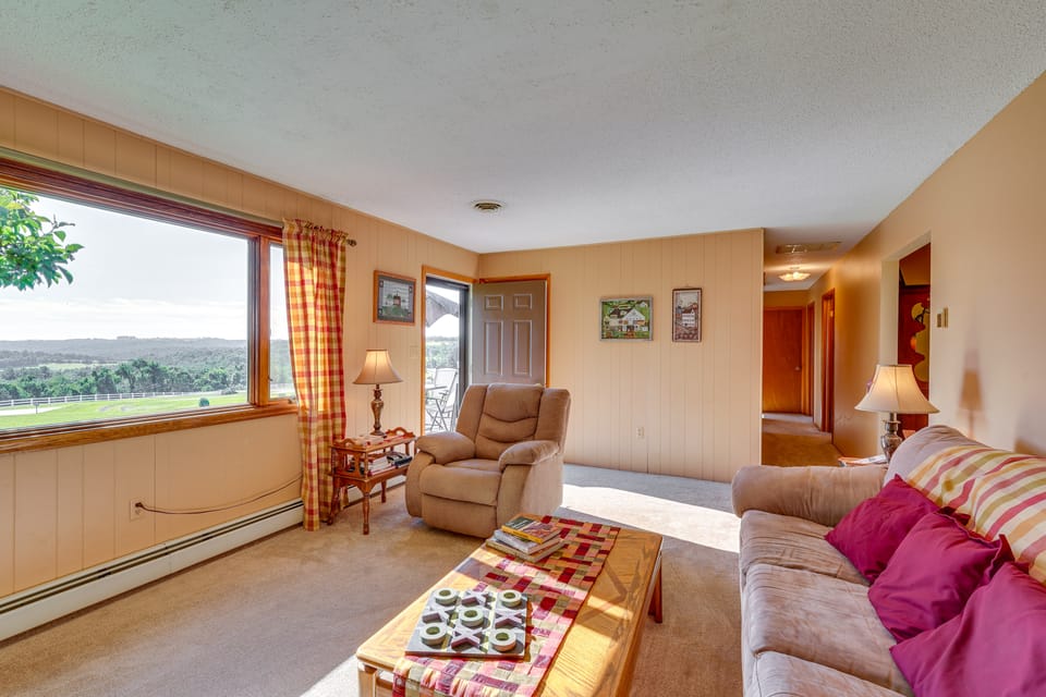 Muncy Vacation Rental w/ Deck & Views House in Pennsylvania