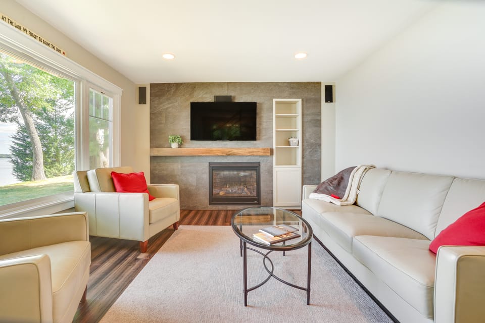 Lakefront Chippewa Falls Haven w/ Private Deck! House in Wisconsin