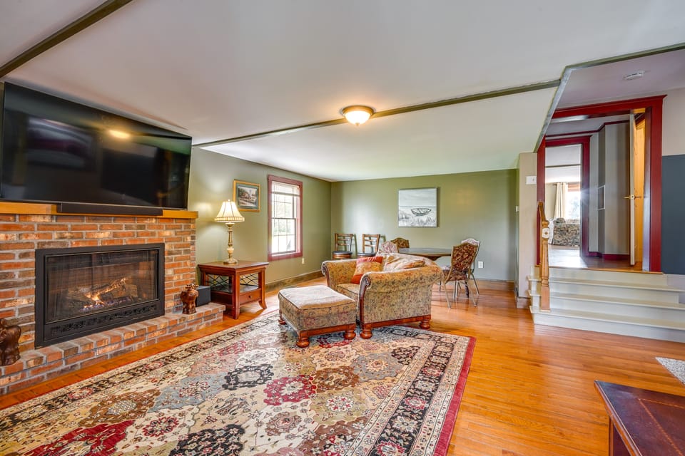 Buskirk Vacation Rental w/ Deck & Putting Green! House in Capital District, NY, USA