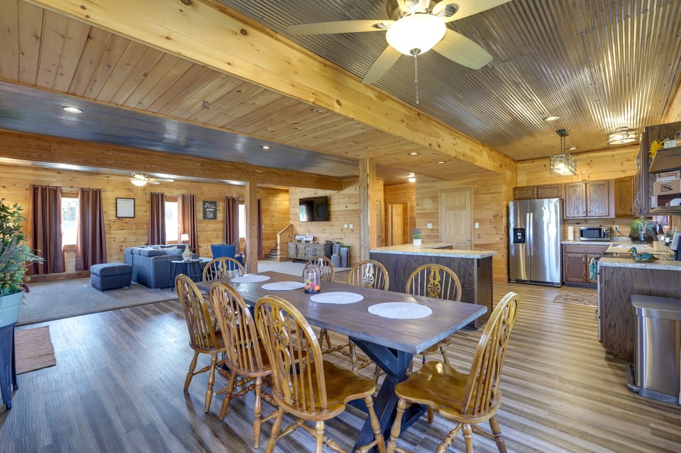 Spacious Franklin County Retreat on 80 Acres! House in Ozark Mountains