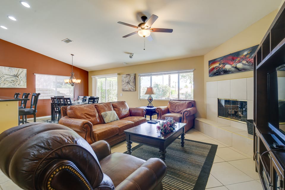 Resort Perks, Patio & Gas Grill: Indio Retreat! House in Indio