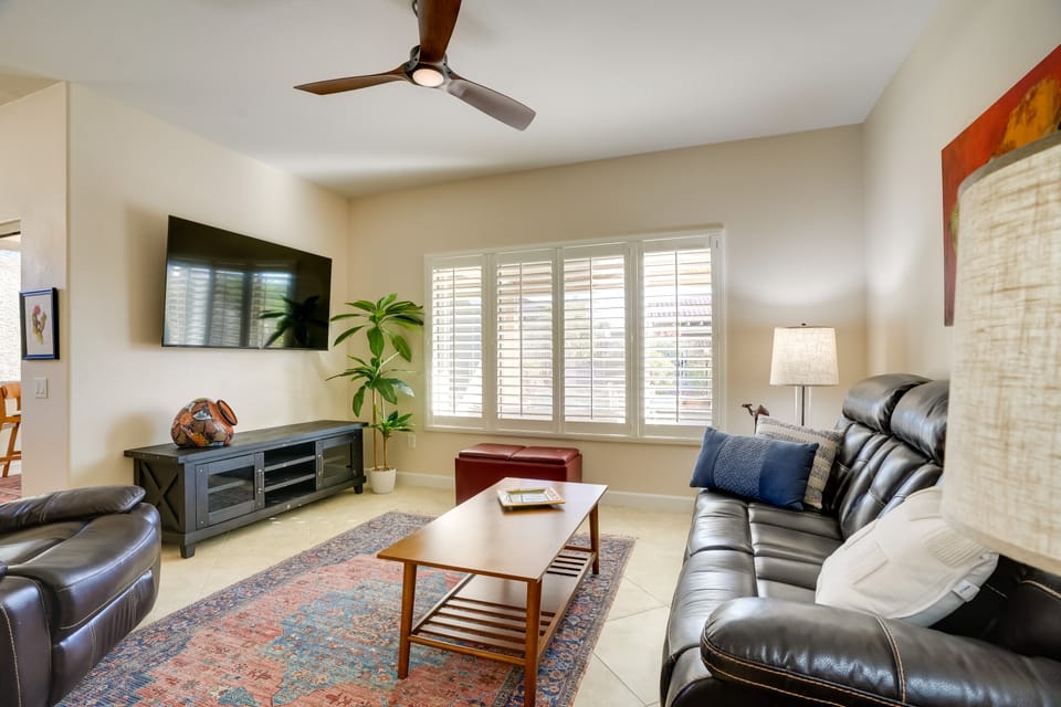 Resort Perks & Pool! 45+ Snowbird Home in Surprise House in Sun City Grand