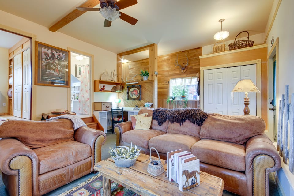 Charming Livingston Vacation Rental w/ Views! House in Montana