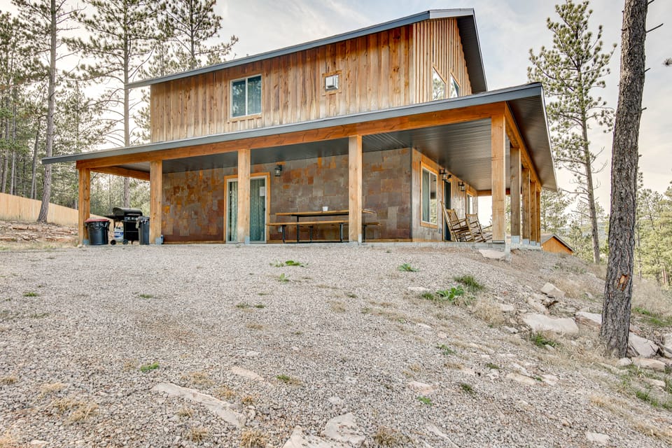 Spacious Sturgis Cabin w/ Grill & Wraparound Patio House in North Lawrence