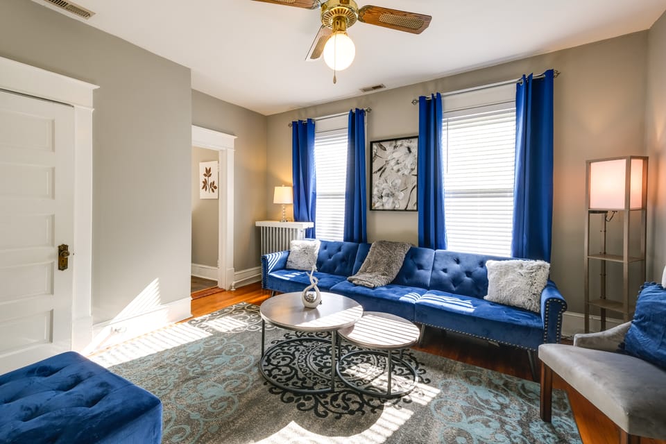 Cozy Roanoke Vacation Rental: 2 Mi to Downtown! Apartment in Roanoke