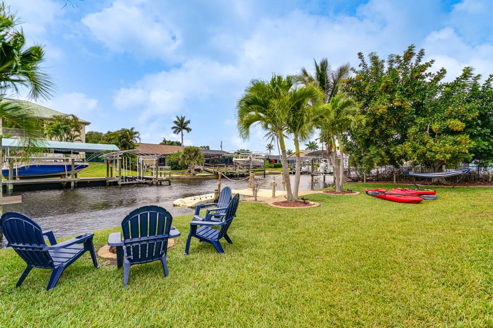 Waterfront Fort Myers Home: Private Pool & Dock House in Lee County