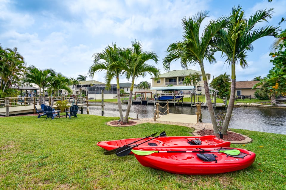 Waterfront Fort Myers Home: Private Pool & Dock House in Lee County
