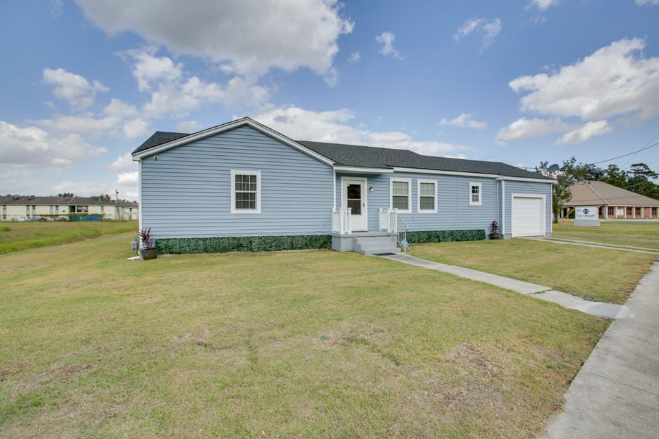 Donaldsville Vacation Home Near Mississippi River House in Donaldsonville