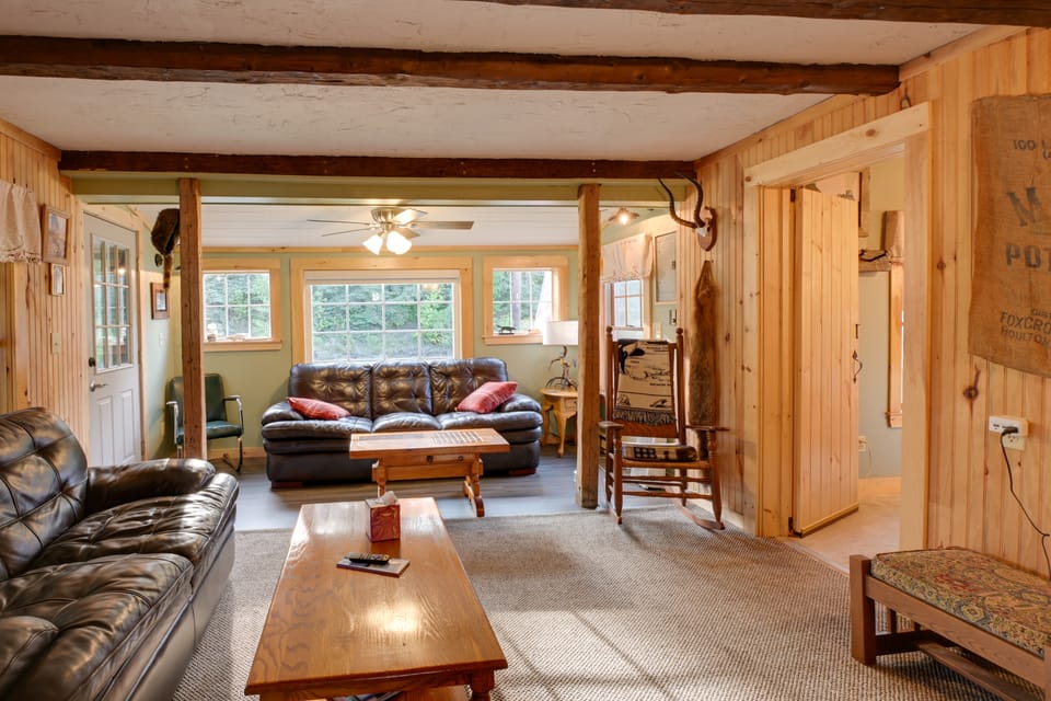 Cozy River Cabin w/ Fishing, Kayaks & ATV Access! House in Penobscot