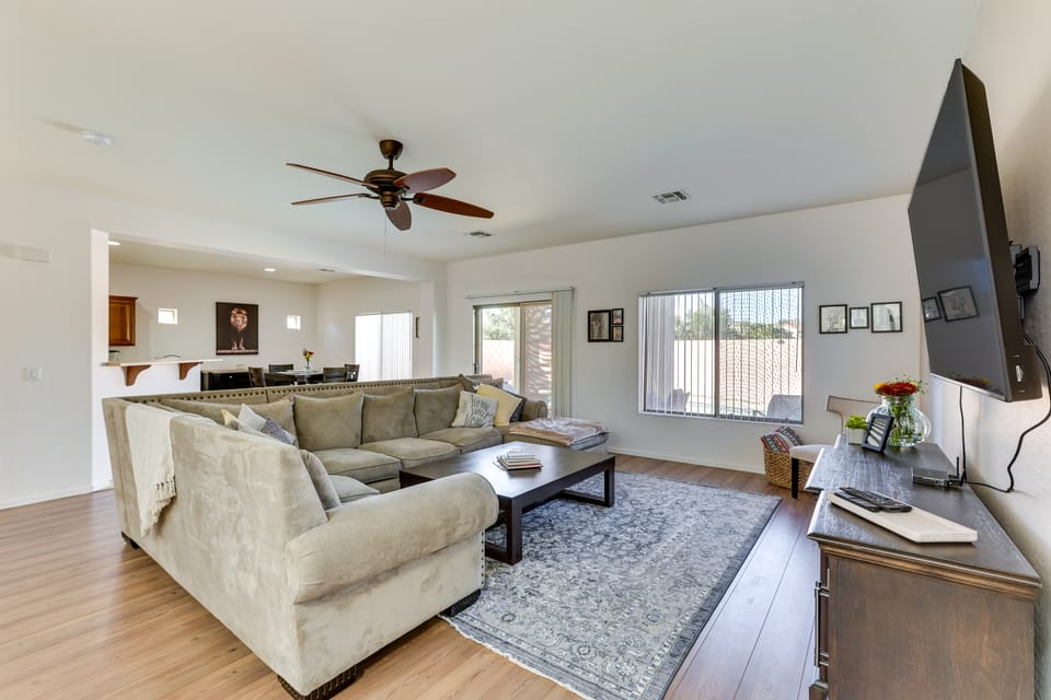 Pool, Game Room! Family-Friendly Surprise Retreat House in Surprise