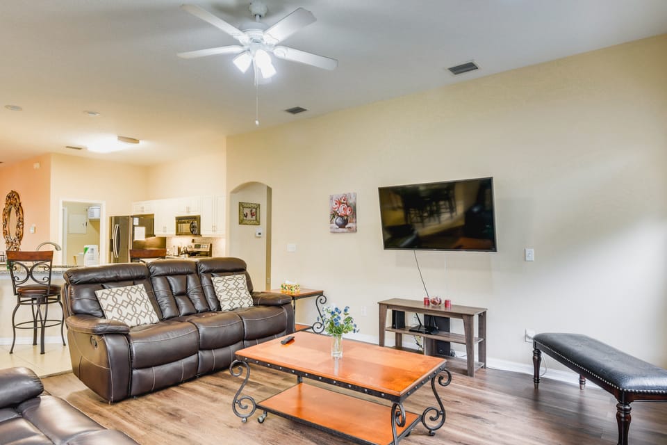 Palm Coast Retreat w/ Heated Pool & Private Patio! House in Palm Coast