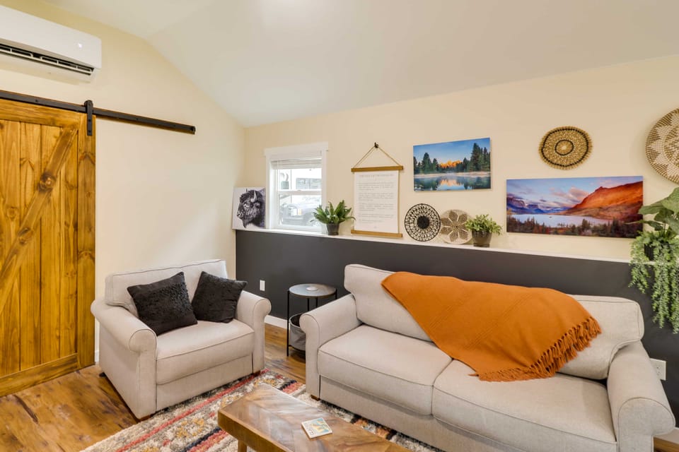 20 Mi to Glacier Nat’l Park: Columbia Falls Studio Apartment in Idaho