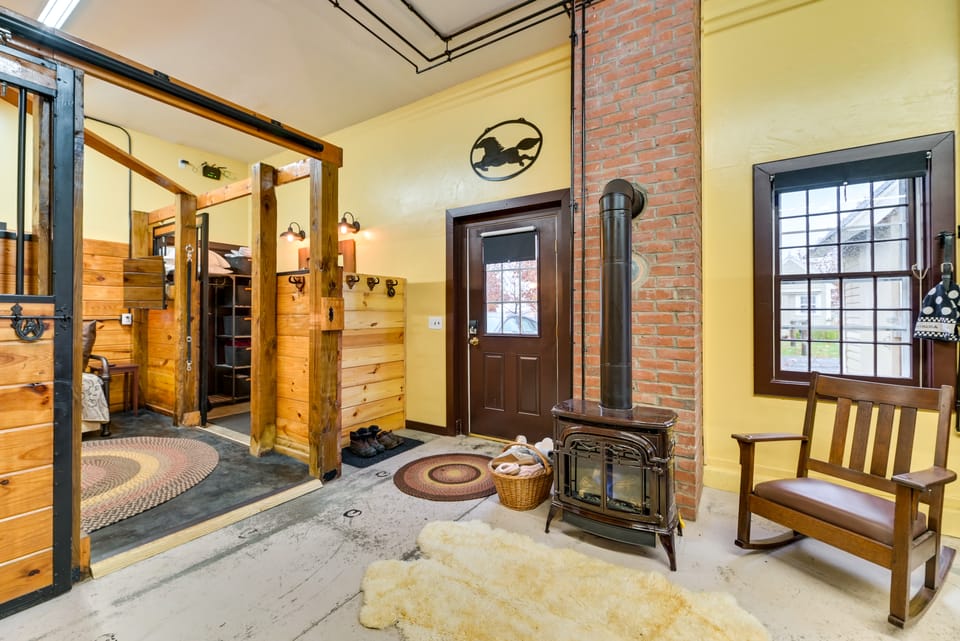 Unique Finger Lakes Converted Horse Barn w/ Patio! House in Finger Lakes