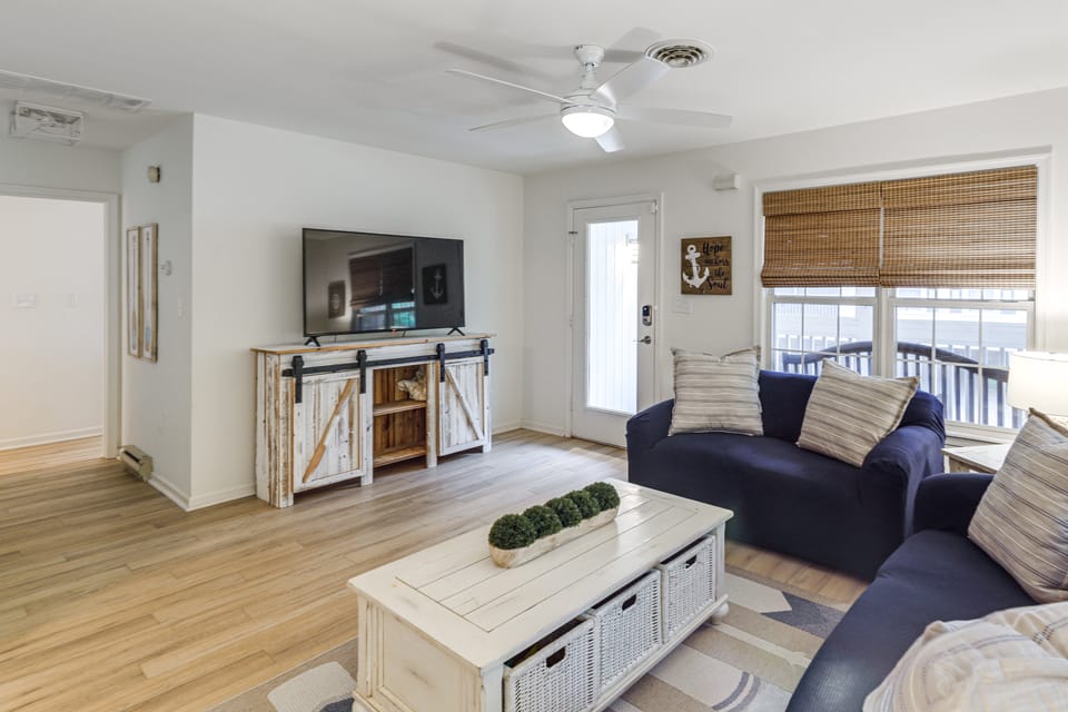 2 Mi to Bethany Beach! Family Home w/ Deck House in Sussex County