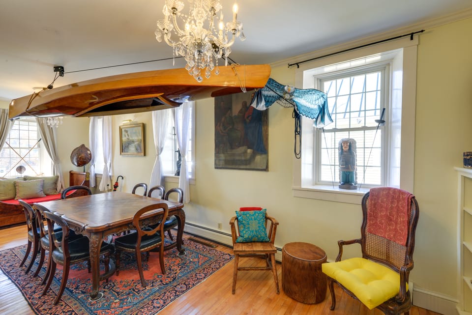 Historic New Hampshire Home: 1 Mi to Boat Launch House in Bellows Falls
