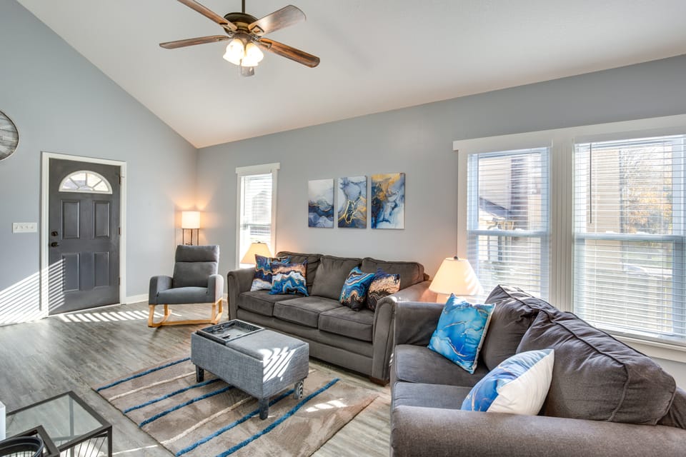 Charming Missouri Home < 1 Mi to Katy Trail! House in Missouri