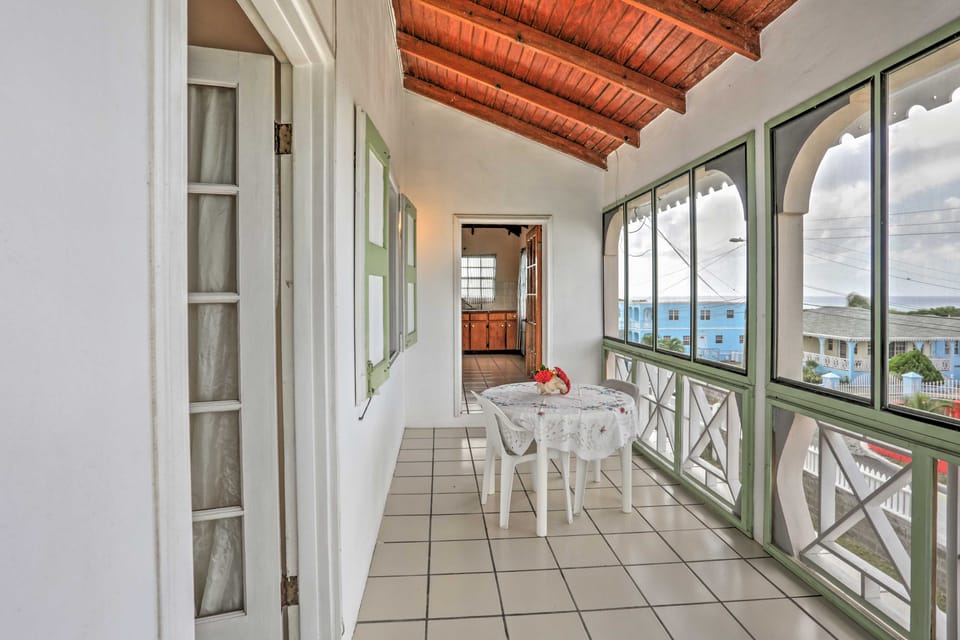 Breezy Charlestown Home, 2 Mi from Nevis Beaches House in Leeward Islands