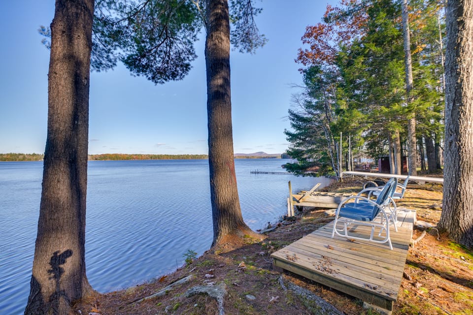 Cozy Chemo Pond Cabin w/ Dock & Waterfront Views House in Penobscot