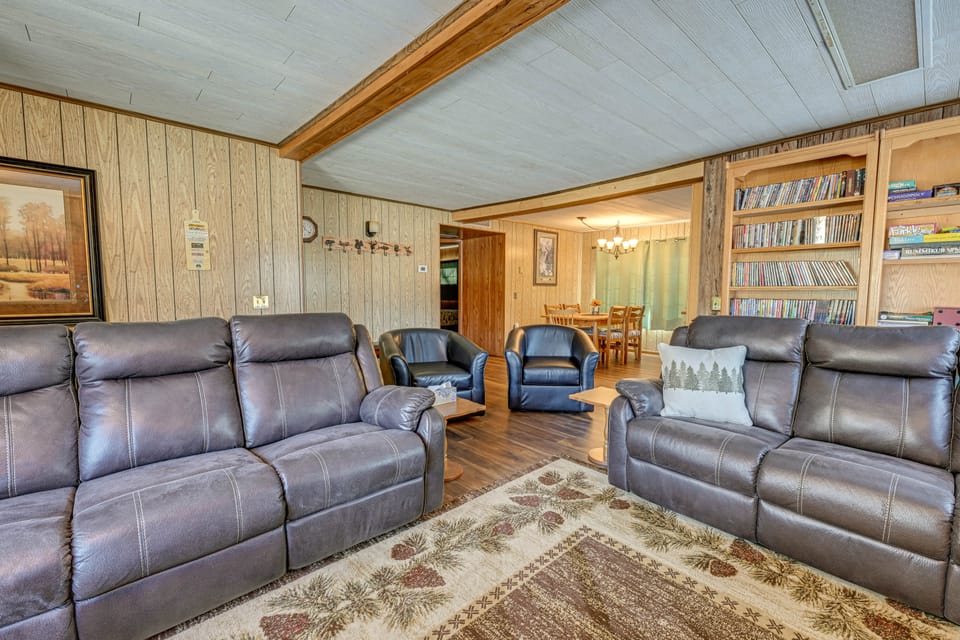 Lakefront Townsend Cabin w/ Fire Pit & Dock! House in Wisconsin