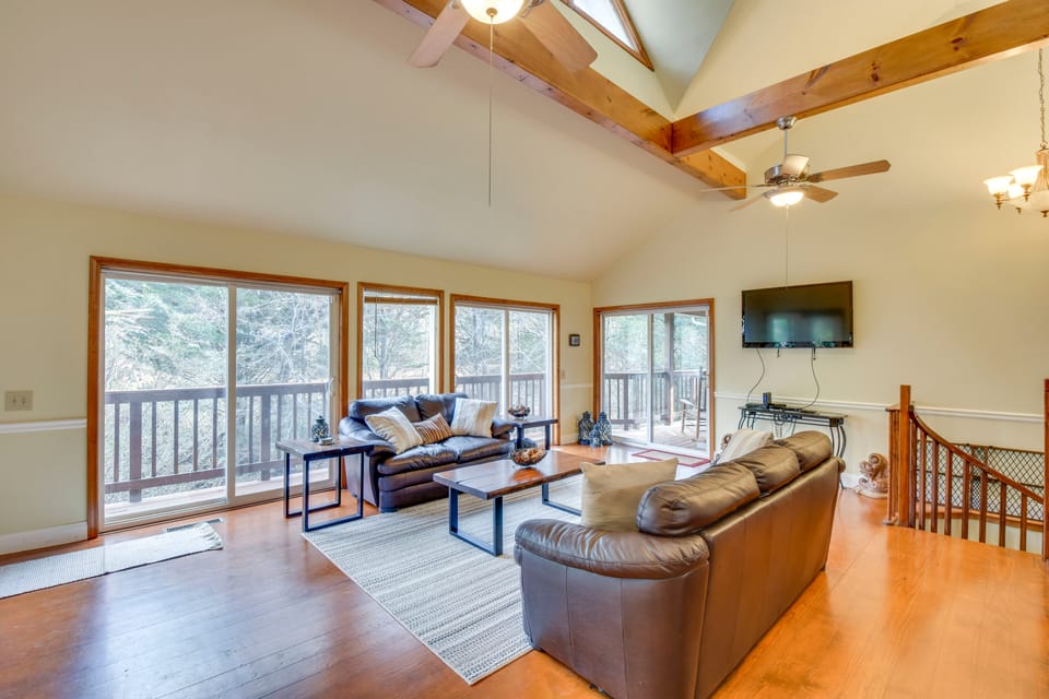 Blairsville Vacation Rental w/ Deck & Game Room! House in Union County