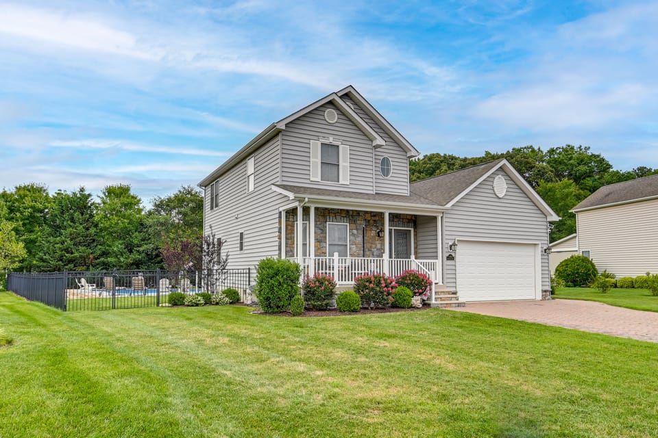 4 Mi to Bethany Beach: Frankford Getaway w/ Pool! House in Ocean View