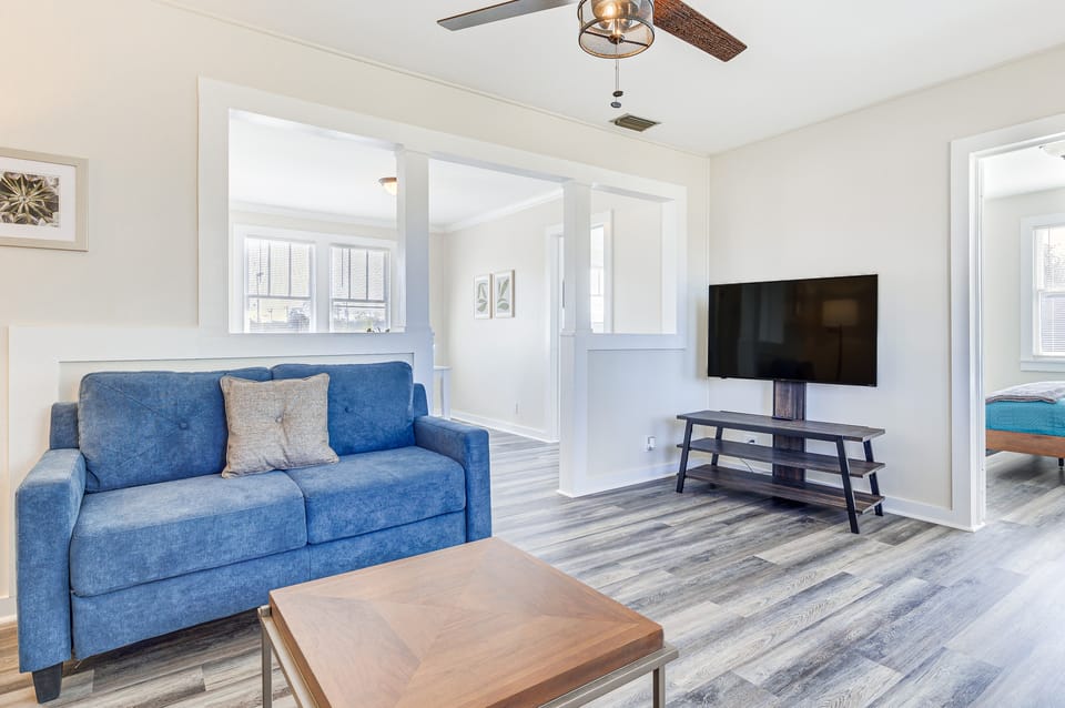 Quiet Grove Hill Cottage w/ Wraparound Deck! Cottage in Alabama
