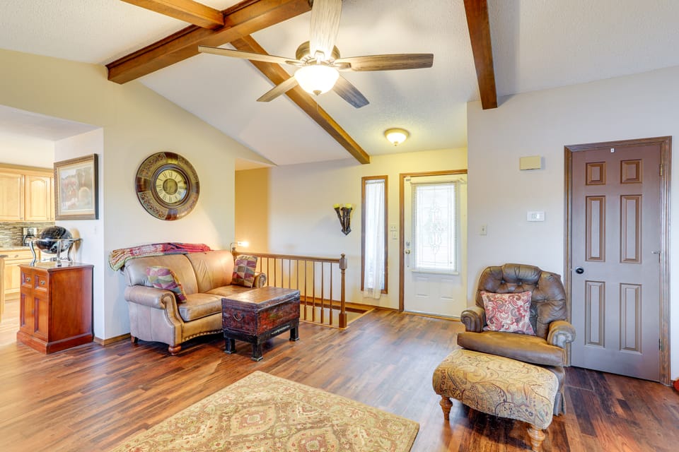 Waterfront Cherokee Village Home w/ Private Dock! House in Cherokee Village