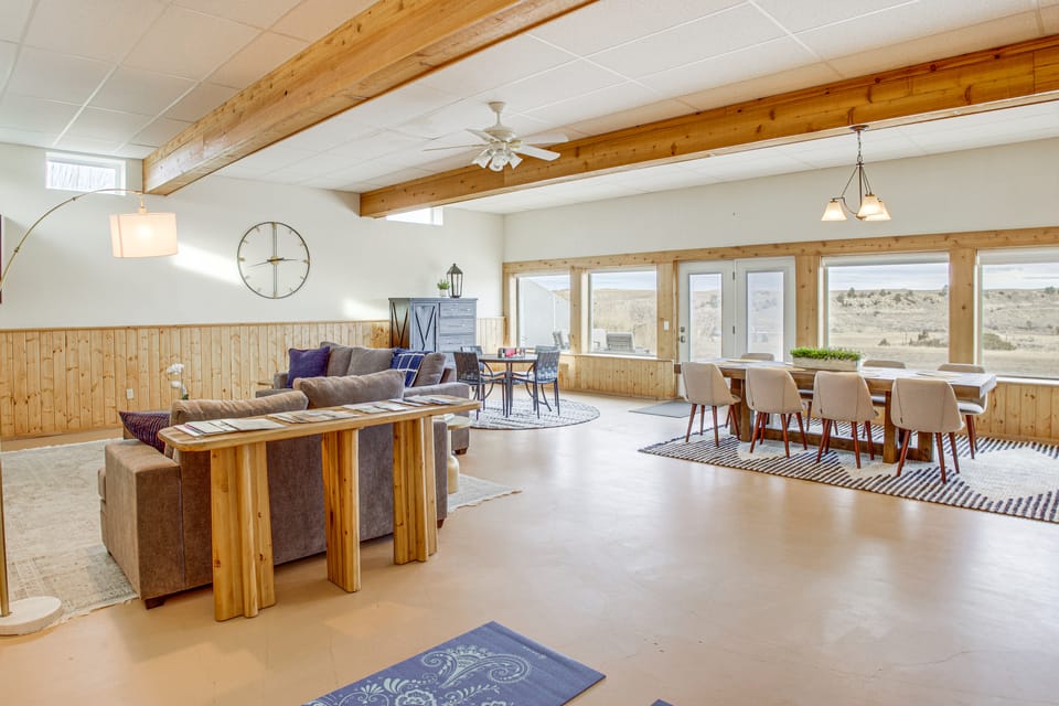 Secluded Montana Getaway w/ Fire Pit & Views! House in Montana
