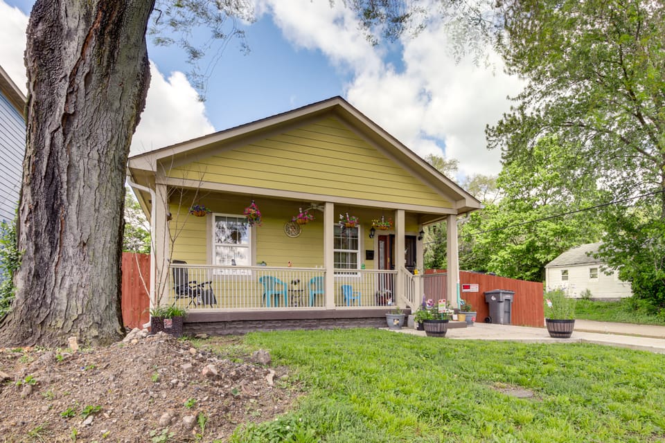 3 Mi to Dtwn: Updated Retreat in Indianapolis! House in Indianapolis