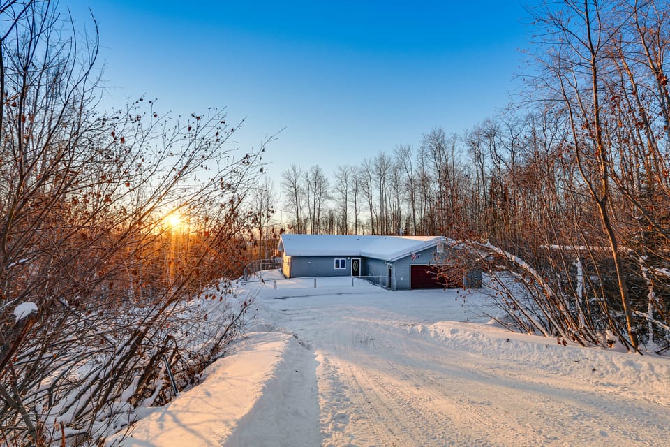 Fairbanks Family Retreat: Northern Lights Viewing! House in Alaska