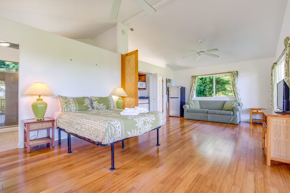 Honomu Studio w/ Private Lanai Near Akaka Falls! Apartment in Honomu