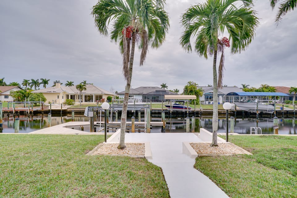 Cape Coral Home w/ Pool & Boat Dock, 5 Mi to Beach House in Cape Coral