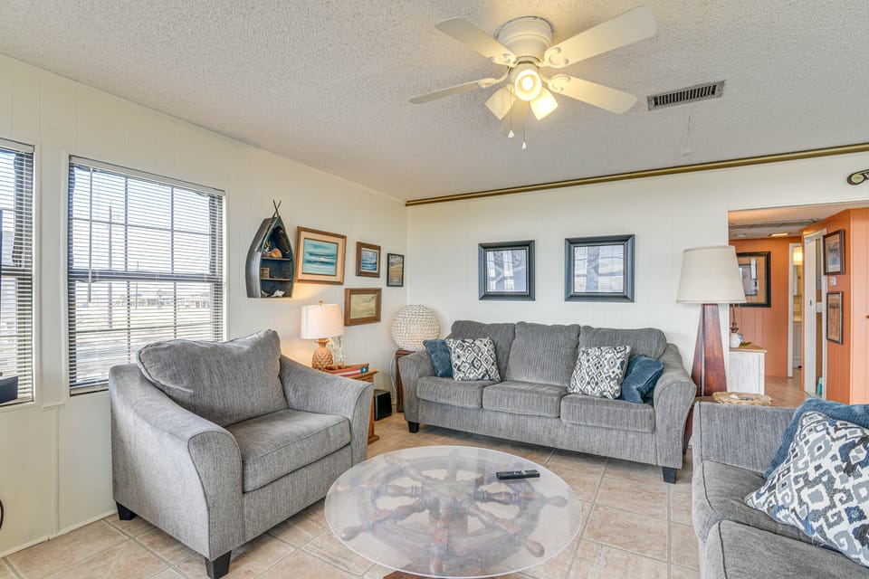 Gulf Coast Views: Waterfront Surfside Beach Home! House in Brazoria County
