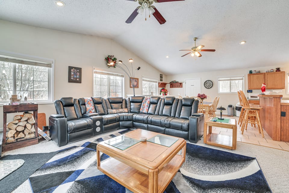Secluded Mancelona Home w/ Gas Grill! House in Michigan