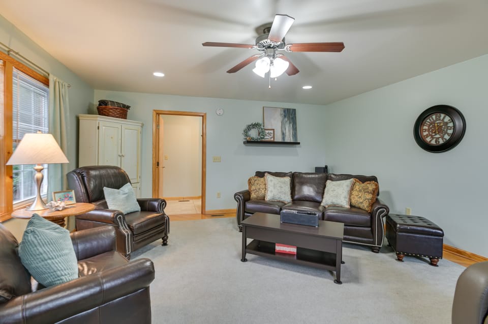 Large Home w/ Deck & Grill ~ 9 Mi to Virginia Tech House in Christiansburg